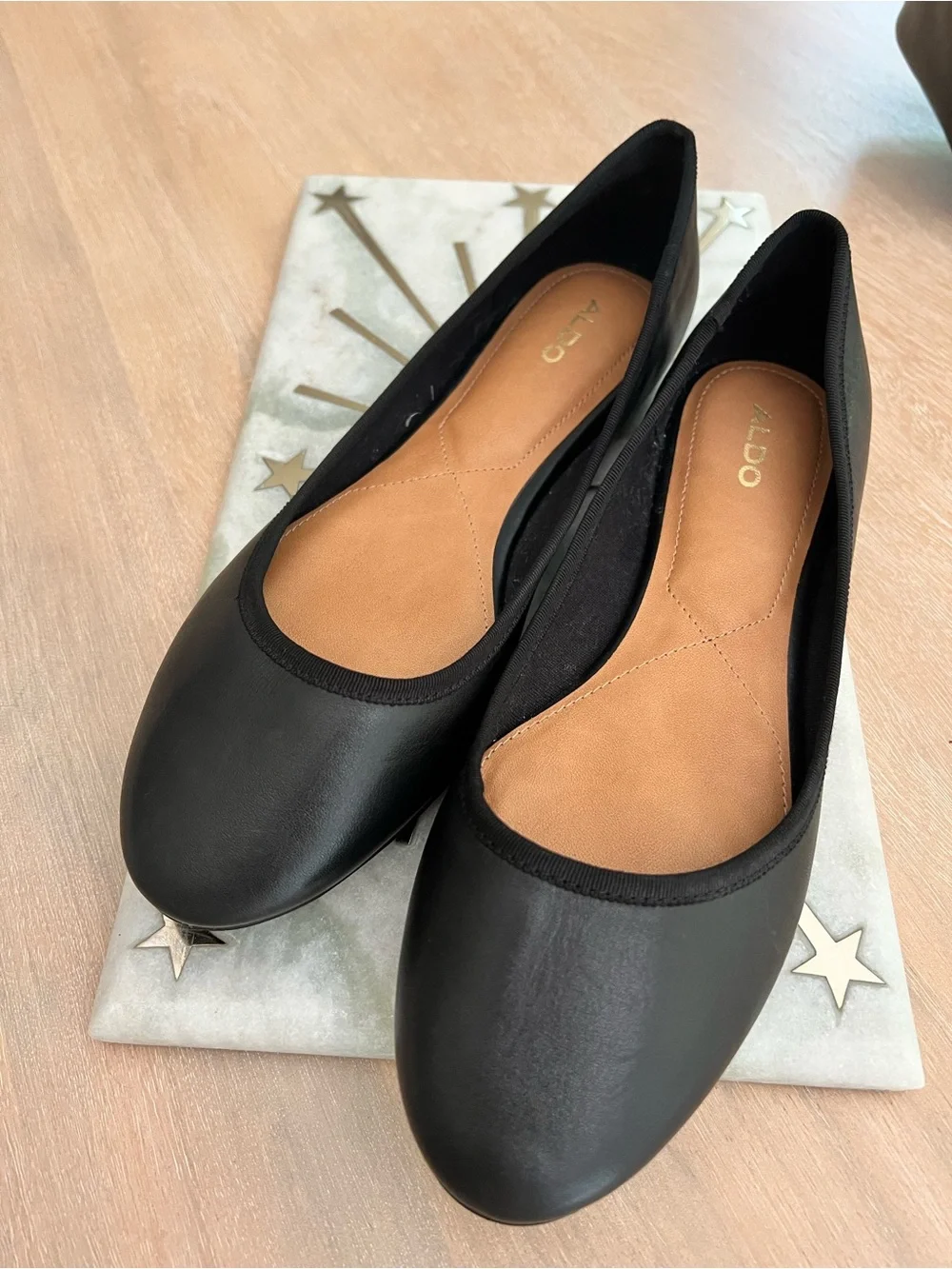 Aldo Black Ballet Flats